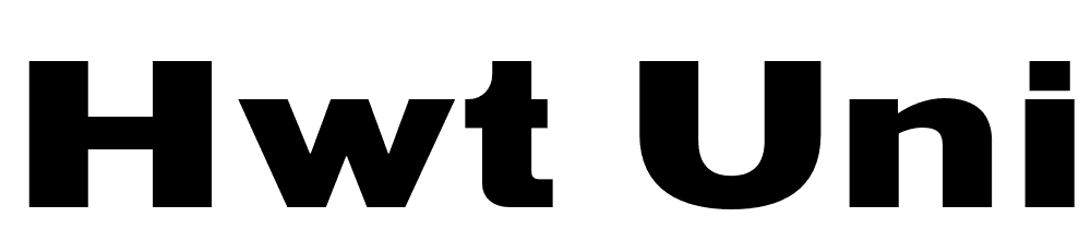 HWT-Unit-Gothic-717 font family download free