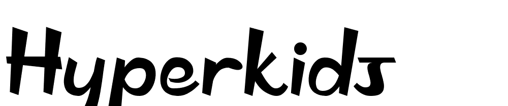 HyperKids font family download free