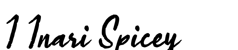 i-inari-spicey font family download free