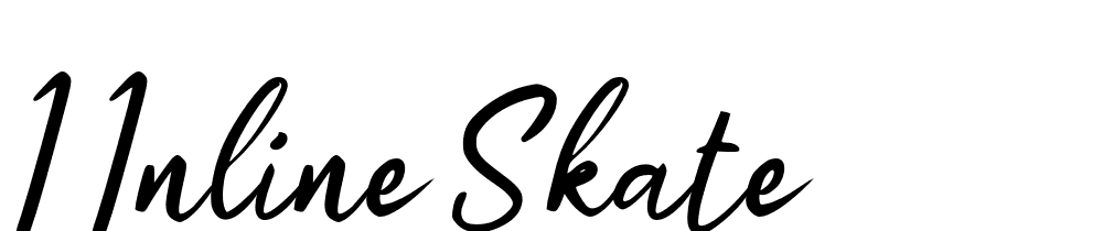 i-inline-skate font family download free