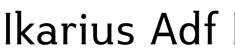 ikarius-adf-no2-std font family download free