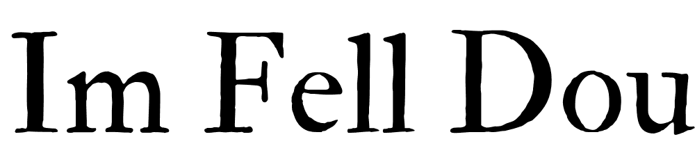 IM-FELL-Double-Pica-PRO-Roman font family download free