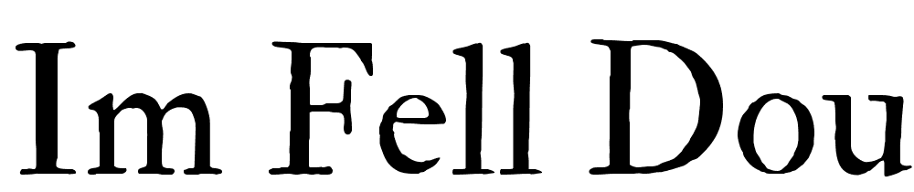 IM-FELL-Double-Pica-Roman font family download free