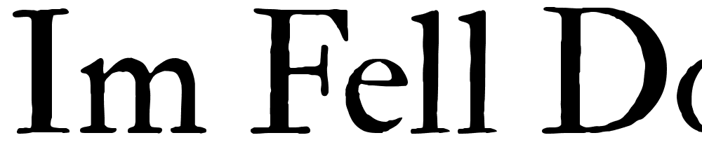 IM-FELL-Double-Pica-Roman font family download free