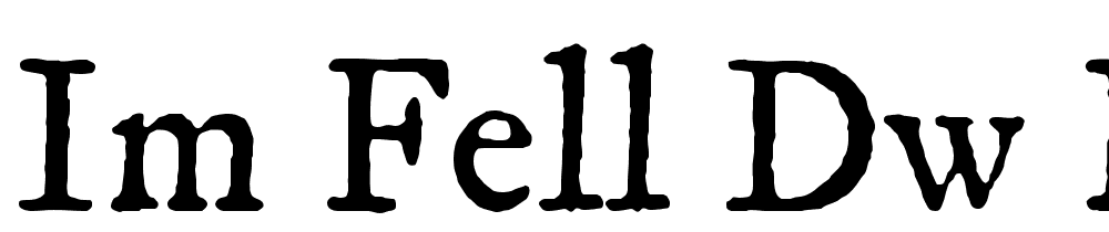 IM-FELL-DW-Pica-Roman font family download free