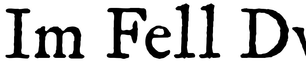 IM-FELL-DW-Pica-Roman font family download free