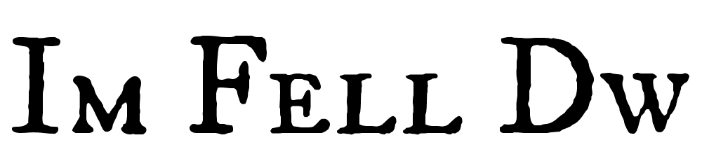 IM-FELL-DW-Pica-SC font family download free