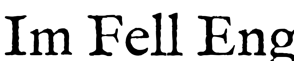 IM-FELL-English-Roman font family download free