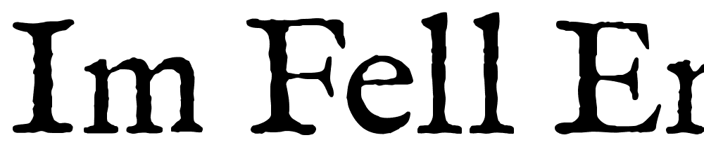 IM-FELL-English-Roman font family download free