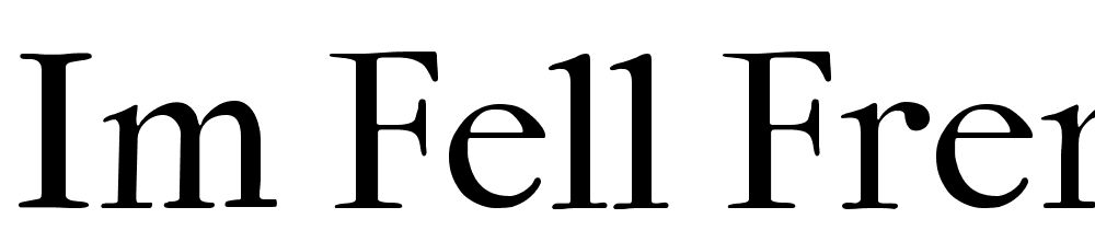 IM-FELL-French-Canon-Roman font family download free