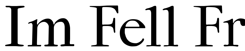 IM-FELL-French-Canon-Roman font family download free