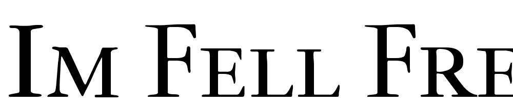 IM-FELL-French-Canon-SC font family download free