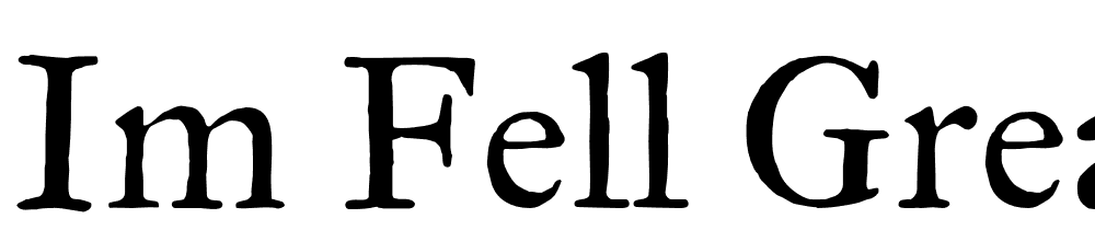 IM-FELL-Great-Primer-PRO-Roman font family download free