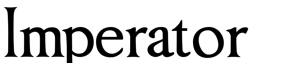 Imperator font family download free