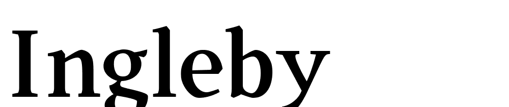 ingleby font family download free