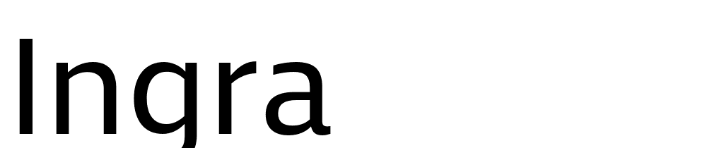 Ingra font family download free