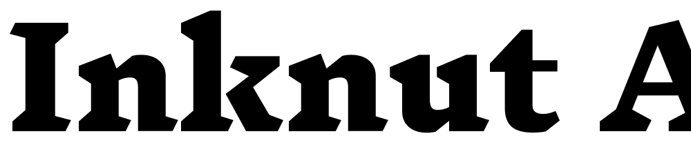 inknut-antiqua font family download free