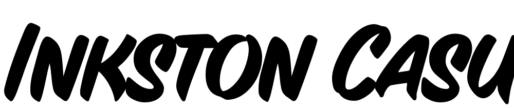 Inkston Casual font family download free