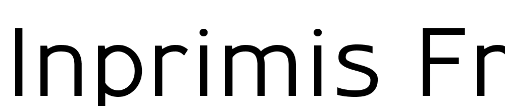 Inprimis-Free font family download free