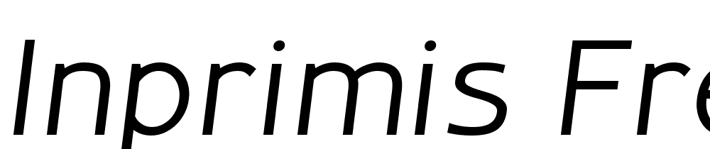 Inprimis-free-Italic font family download free