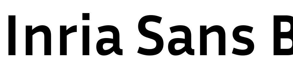 Inria-Sans-Bold font family download free