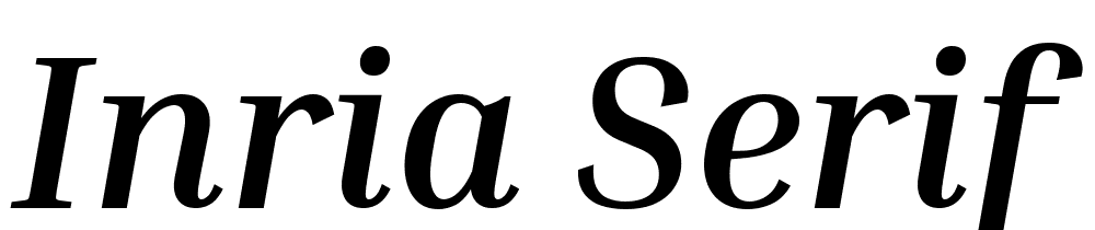 inria-serif font family download free