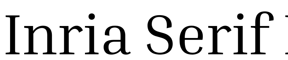 Inria-Serif-Regular font family download free