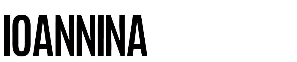 Ioannina font family download free