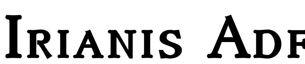 irianis-adf-std font family download free