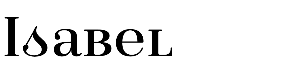 Isabel font family download free