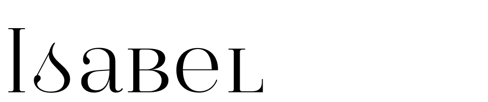 Isabel font family download free