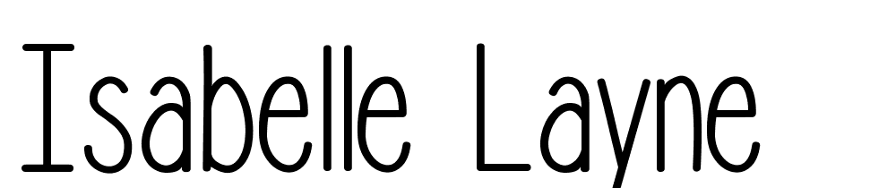 isabelle-layne font family download free