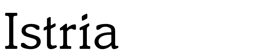 Istria font family download free