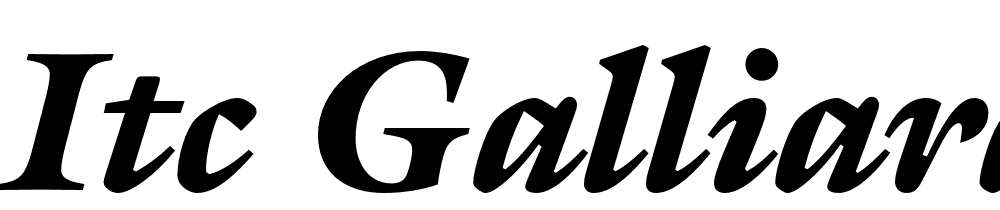 ITC-Galliard-Pro-Black-Italic font family download free