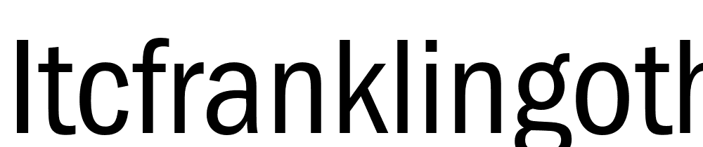 ITCFranklinGothic-LT-Pro-CnBk font family download free