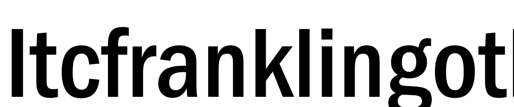 ITCFranklinGothic-LT-Pro-CnMd font family download free