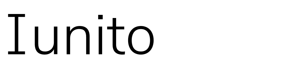 iunito font family download free