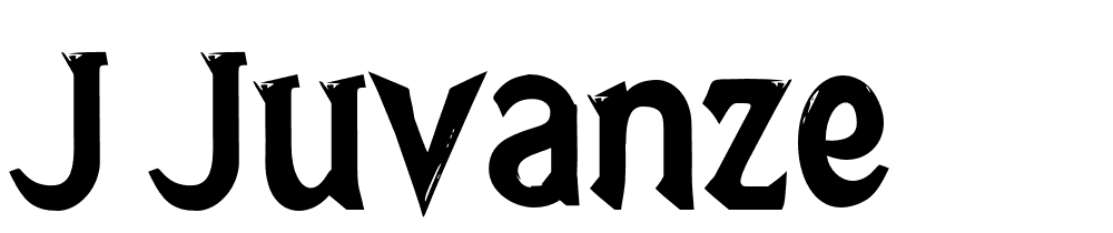 J Juvanze font family download free