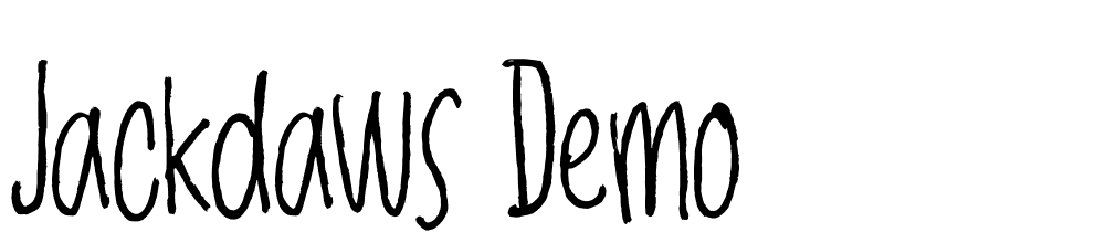 jackdaws-demo font family download free