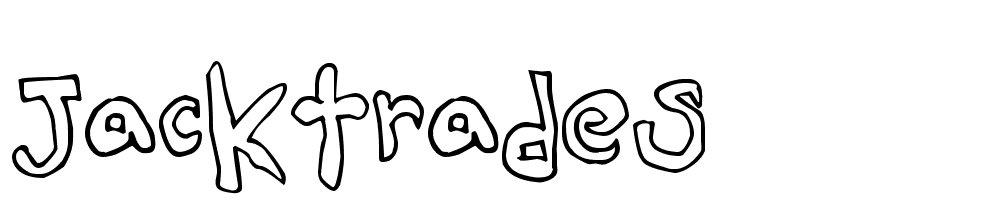 JackTrades font family download free