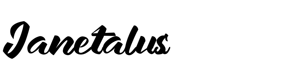 Janetalus font family download free