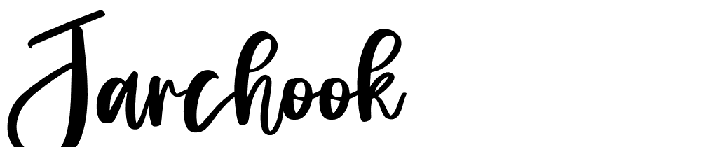 Jarchook font family download free