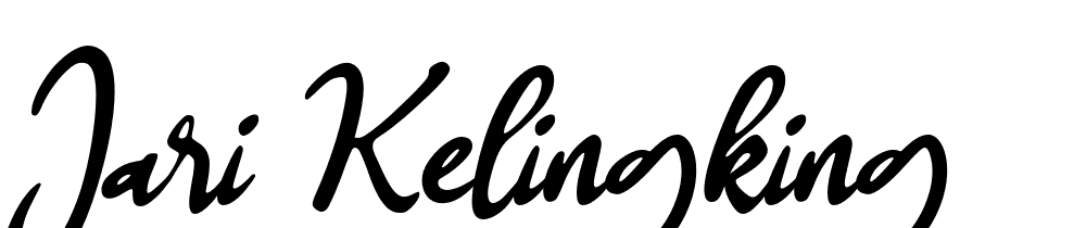 Jari-Kelingking font family download free