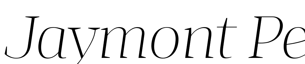 Jaymont-PERSONAL-Thin-Italic font family download free