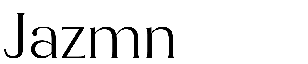 JazmíN font family download free