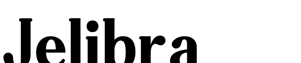 Jelibra font family download free