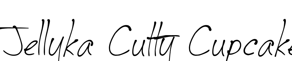 Jellyka Cutty Cupcakes font family download free