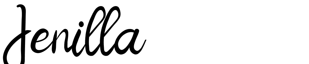 Jenilla font family download free