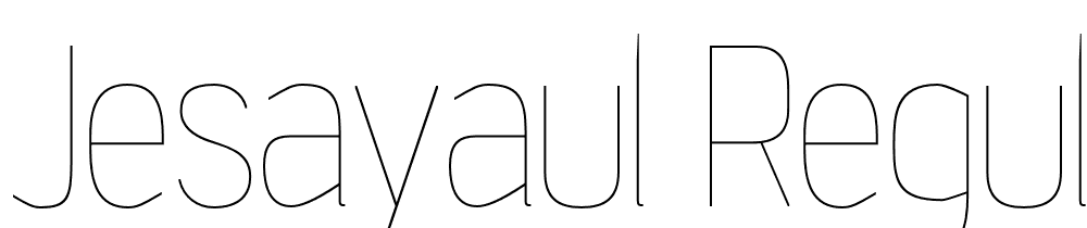 JesayaUl-Regular font family download free