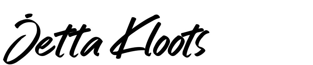 Jetta Kloots font family download free